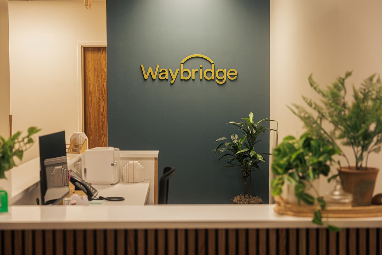 The exterior of Waybridge's Nashville clinic