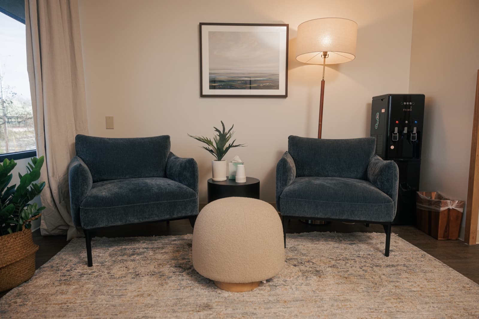 The solarium at Waybridge's Nashville clinic where Spravato sessions take place