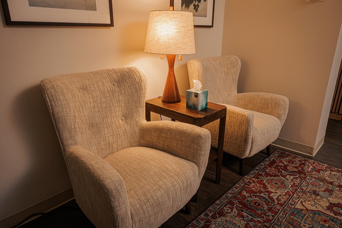 Nashville clinic waiting room